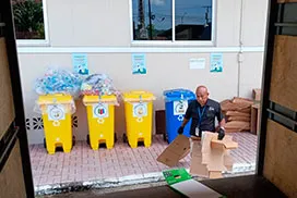 Fomentan la cultura del reciclaje y el manejo de desechos en el sector público