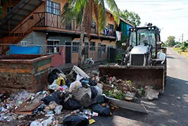 Operativo integral elimina puntos críticos de basura en Concepción La Vieja