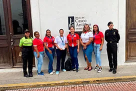 Equipo de RECICLAAUD impulsa la cultura de reciclaje en el Casco Antiguo
