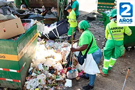 Recolección, retiro y remoción de residuos acumulados en el sector 3 de Noviembre, corregimiento de Calidonia