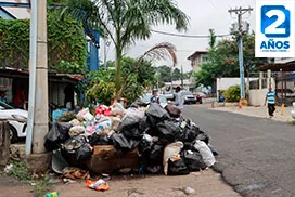 Erradicación de acumulaciones en Calle 17, corregimiento de Parque Lefevre.