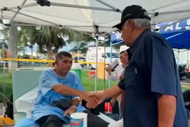 Presidente José Raúl Mulino visita la provincia de Penonomé después de sismo