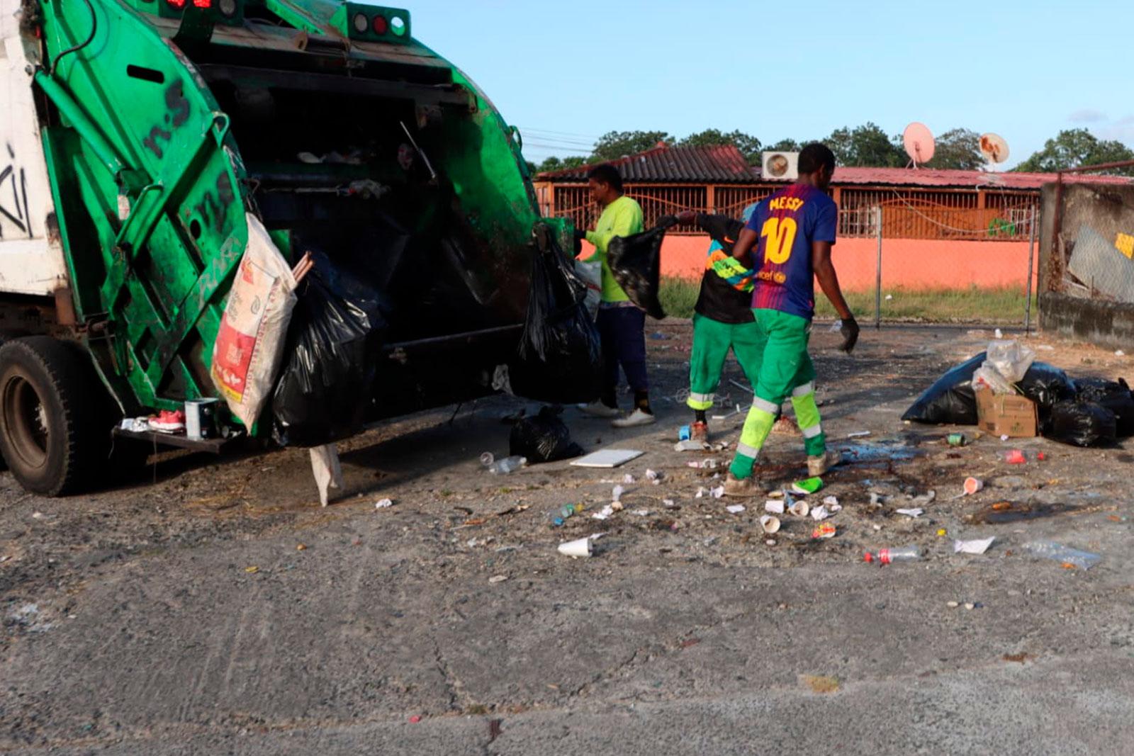 Intensifican jornadas de recolección y limpieza en diversos sectores de la ciudad capital