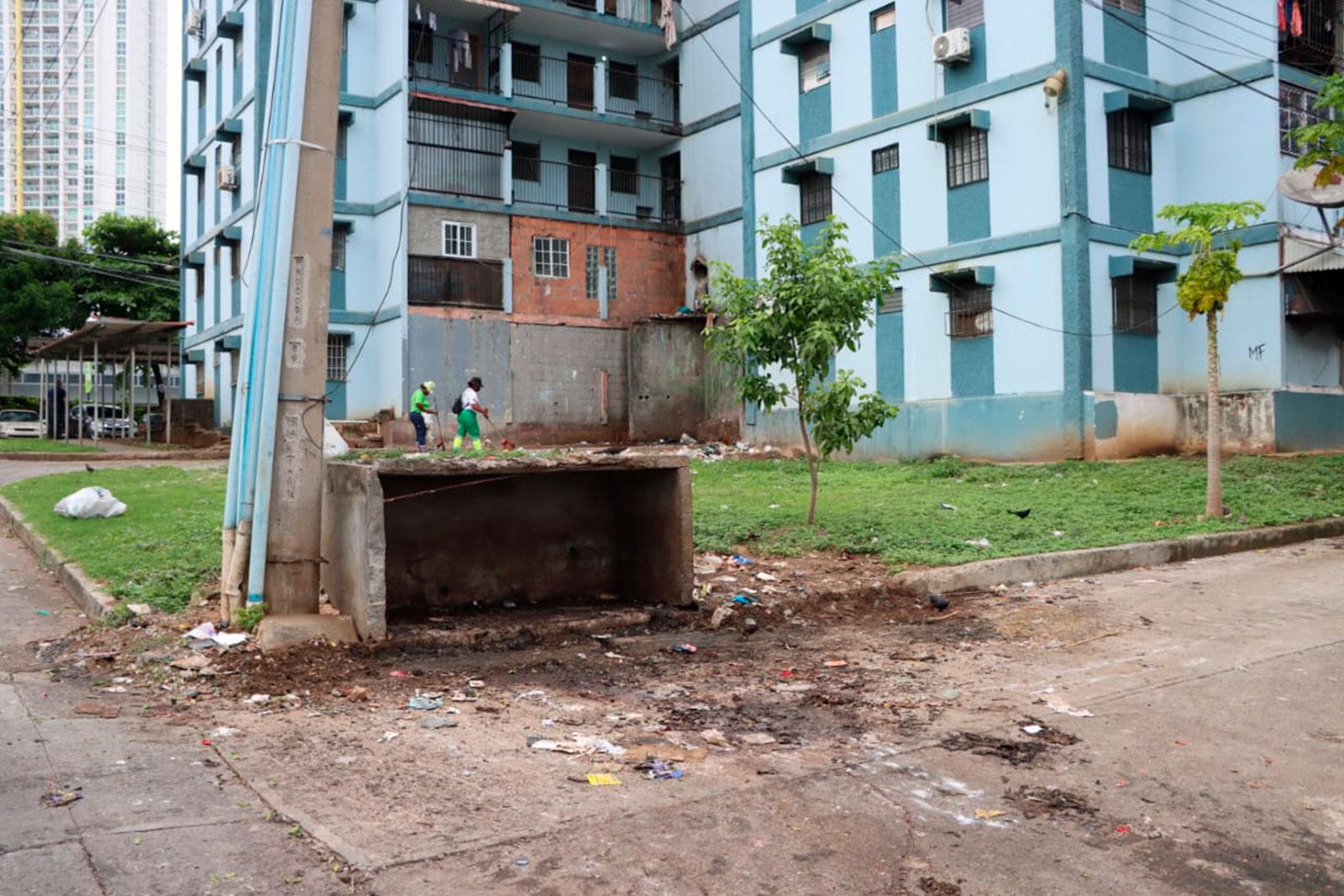 Luego de la limpieza en el basurero en el área de Los Libertadores, corregimiento de Betania