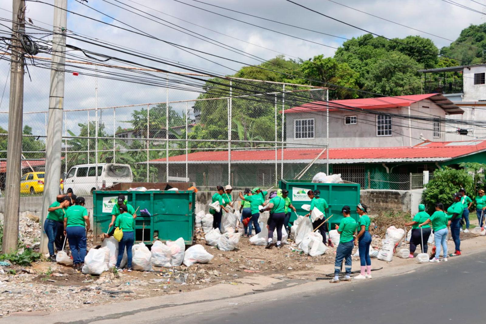 Barrido en el área de Cerro Batea, corregimiento Belisario Frías