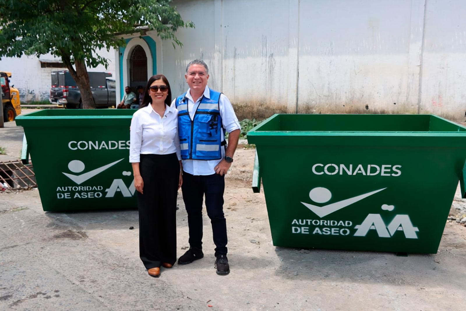 Curundú fortalece la disposición de residuos con 50 nuevos tanques