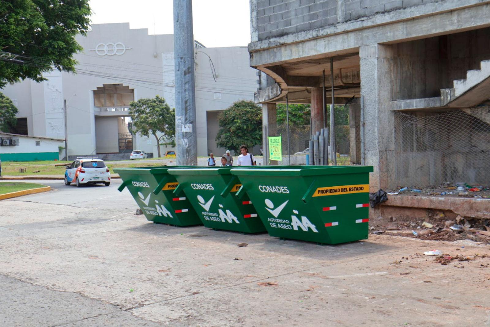 Curundú fortalece la disposición de residuos con 50 nuevos tanques