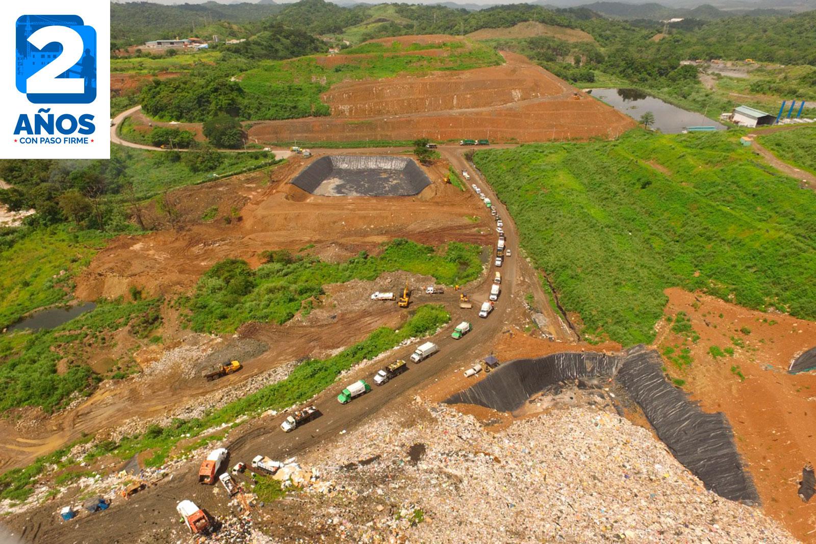 Más de 1 millón de toneladas de residuos gestionadas en Cerro Patacón
