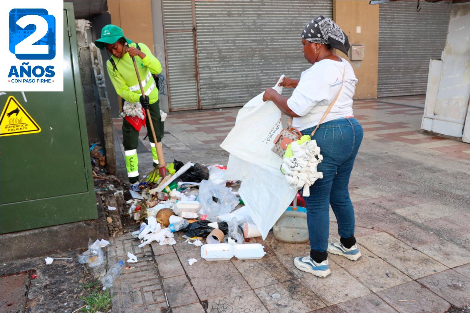 Barrido en la central de Calidonia