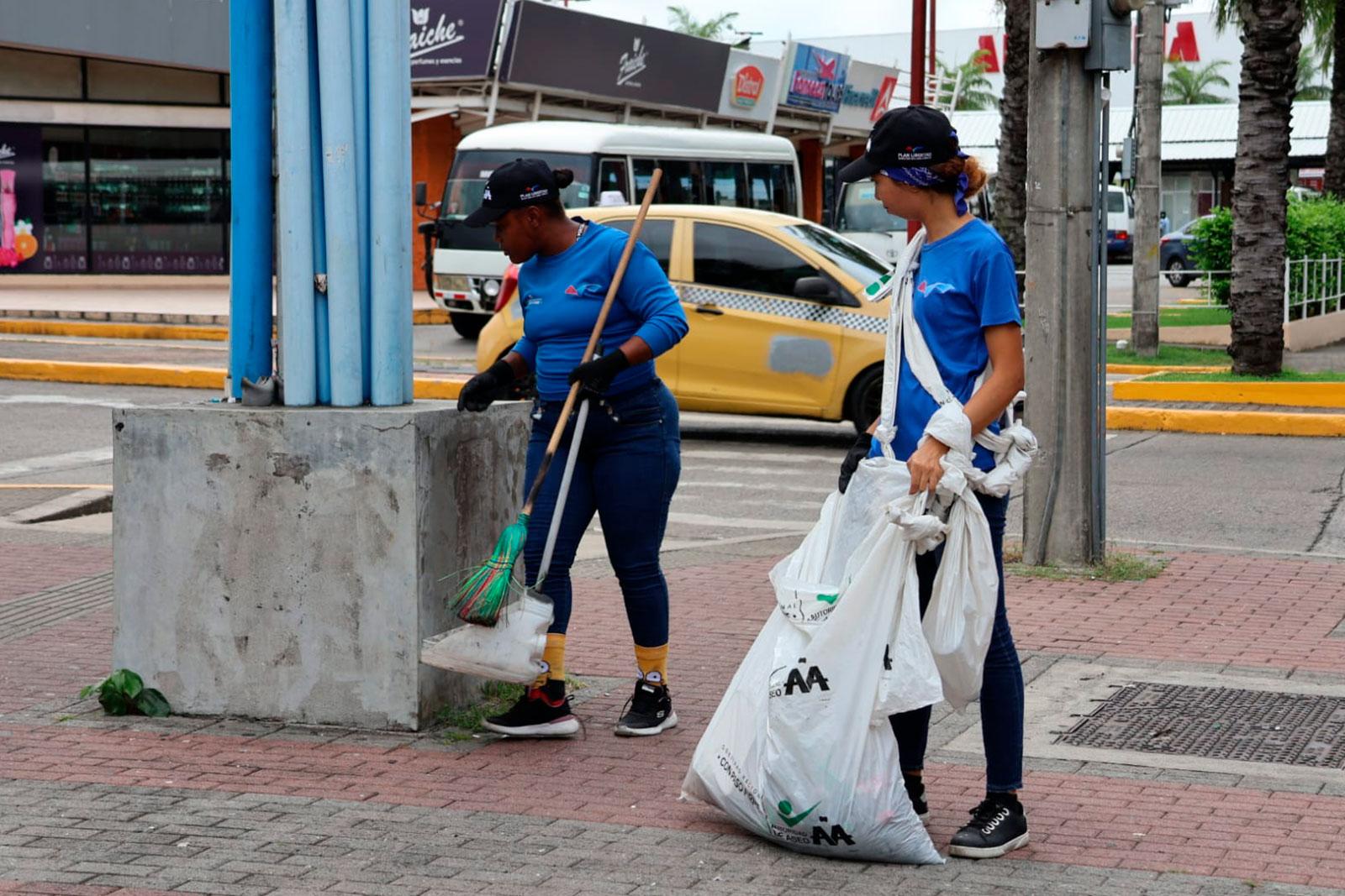  Barrido desde la Gran Estación hacia el sector de Los Andes No. 2, en el corregimiento Amelia Denis de Icaza y corregimiento Omar Torrijos