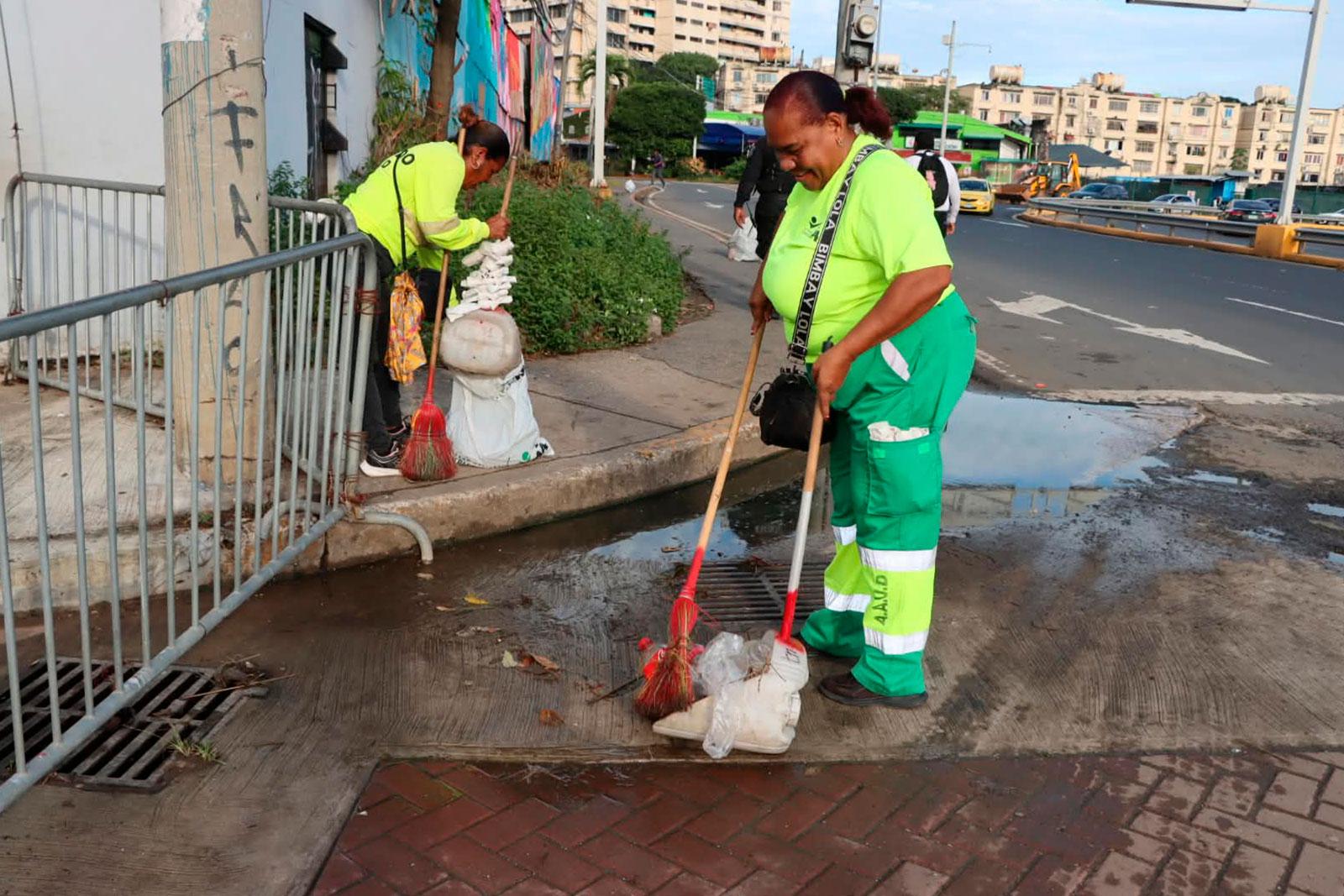  Barrido en el Mercado del Marisco, corregimiento San Felipe 