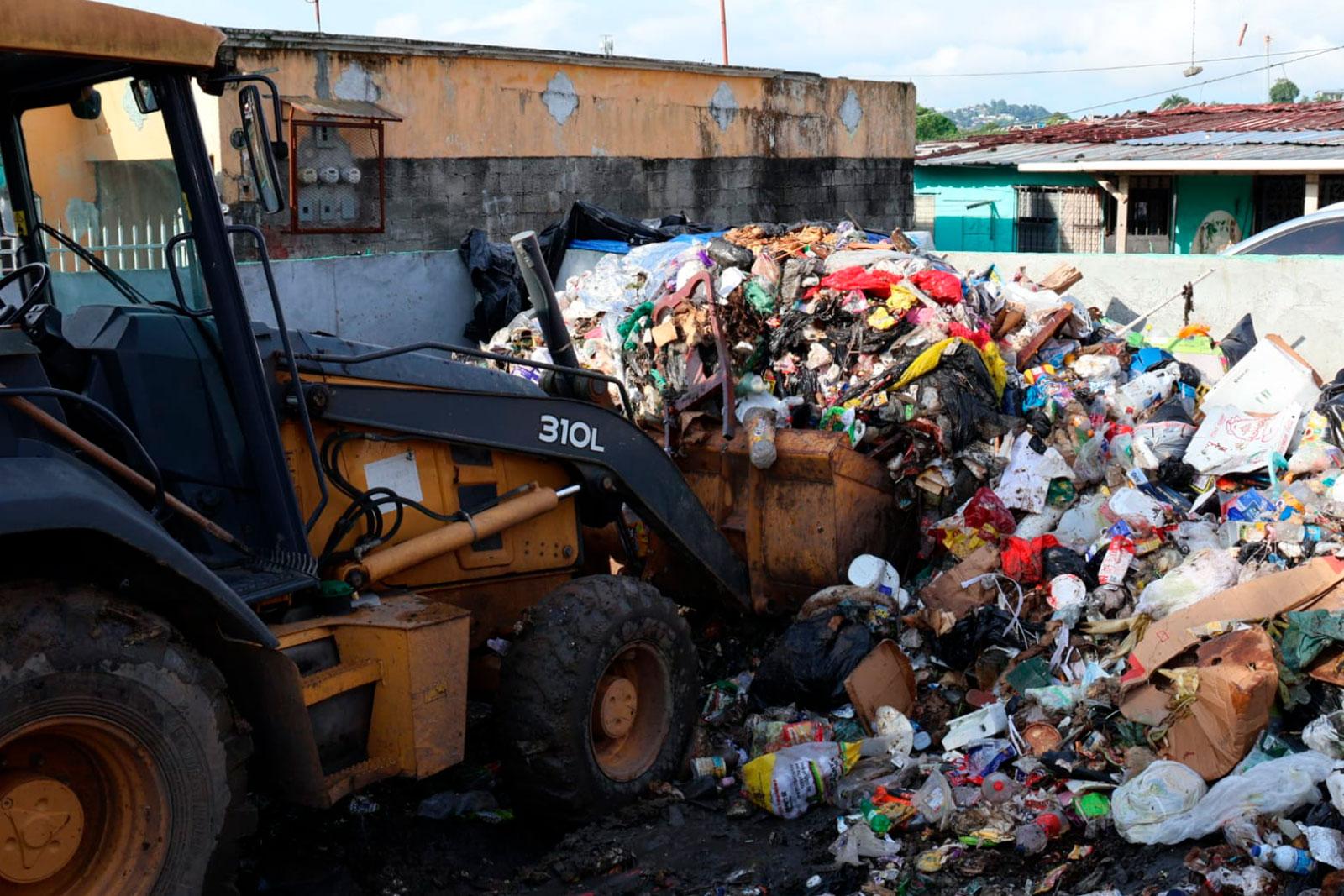 Sector La Fula, corregimiento de Belisario Frías, distrito de San Miguelito, donde se desarrollan trabajos de mejoramiento para beneficio de la comunidad.