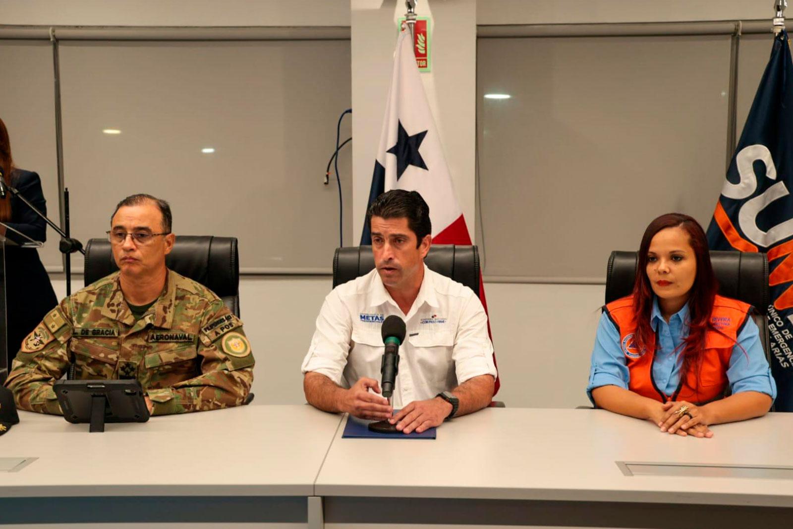 Autoridades de Metas, Sinaproc y Senan